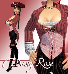 Pirate Capt. Dusty Rose
