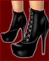 Black Lace up