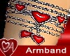 Chained Hearts Armband