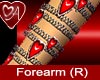 Chained Hearts Cuff (R)